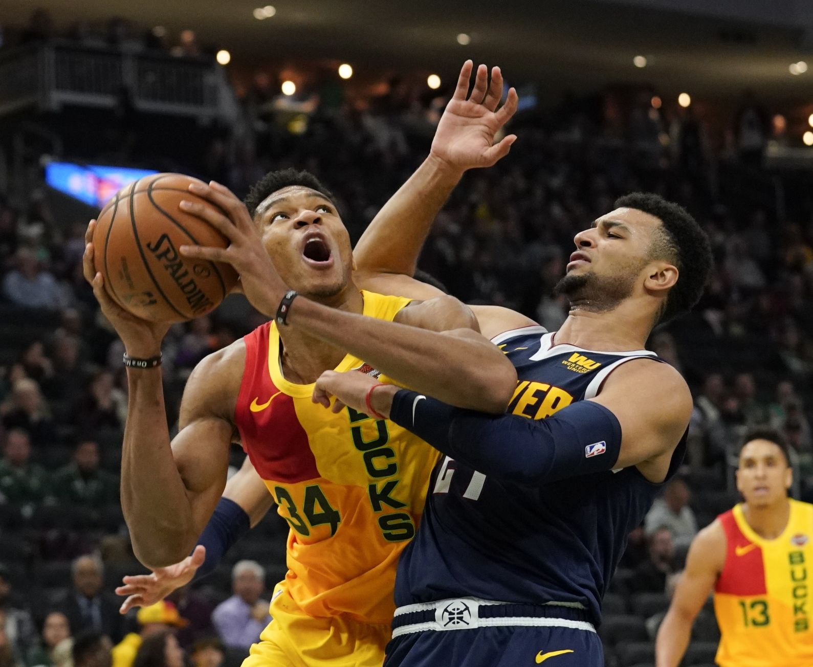 Nuggets Bucks Basketball